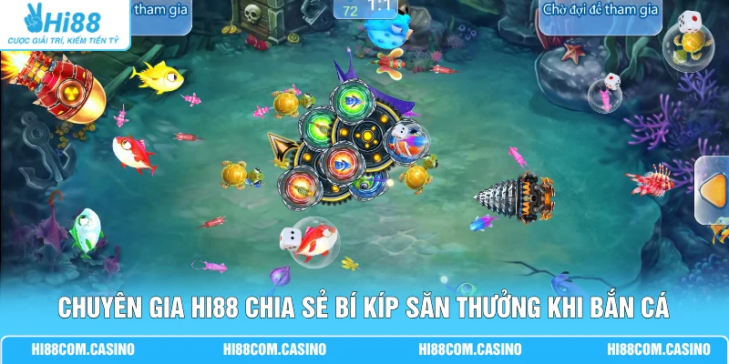 TP Vua Đại Dương - Hành Trình Săn Thưởng Nhanh Tại Hi88 3 Chuyên gia Hi88 chia sẻ bí kíp săn thưởng khi bắn cá