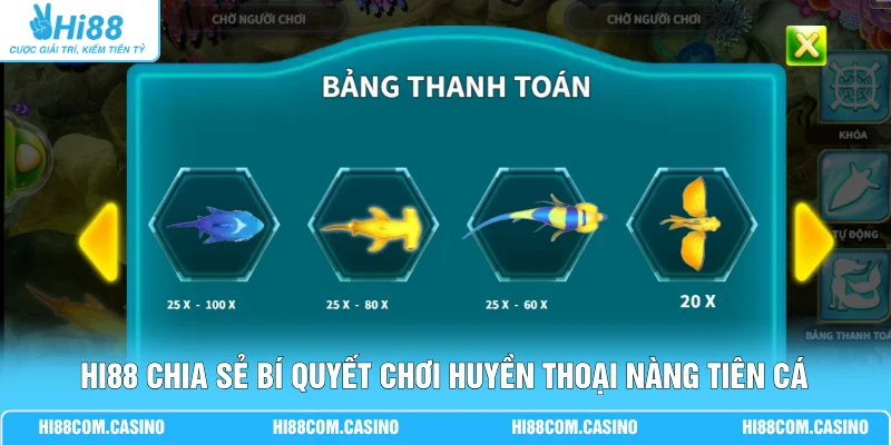 KA Huyền Thoại Nàng Tiên Cá - Săn Boss Jackpot X5000 VIP 3 Hi88 chia sẻ bí quyết chơi Huyền Thoại Nàng Tiên Cá