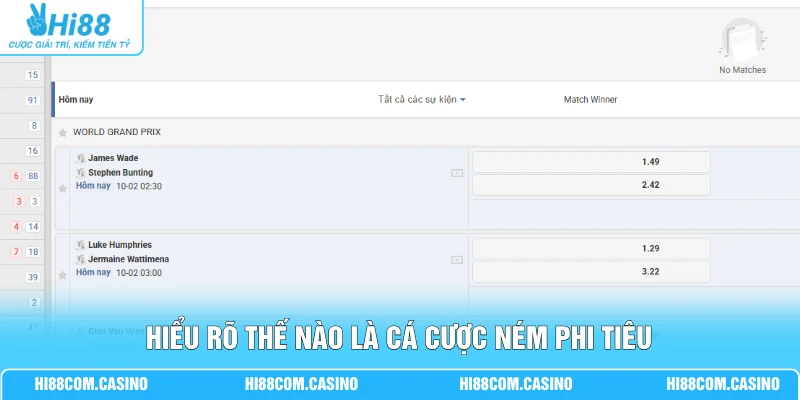 Chơi Cá Cược Ném Phi Tiêu - Rinh Tiền Triệu Về Tài Khoản 1 Hiểu rõ thế nào là cá cược ném phi tiêu