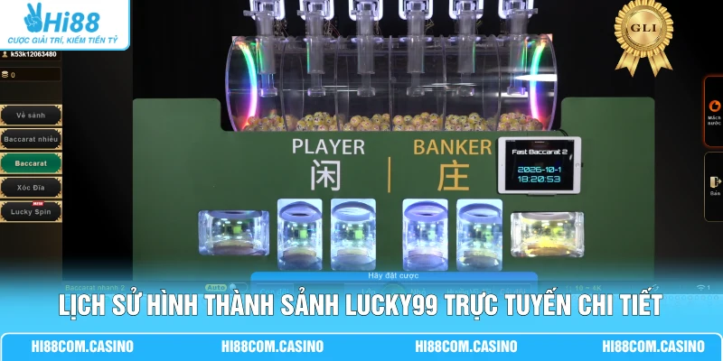 LUCKY99 Trực Tuyến - 100+ Game Và Công Nghệ 4K Hiện Đại 1 Lịch sử hình thành sảnh LUCKY99 trực tuyến chi tiết