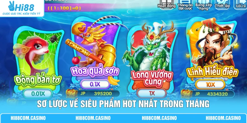BG Bắn Cá Tây Du - Điểm Độc Đáo Trong Cách Thức Săn Thưởng 1 Sơ lược về siêu phẩm hot nhất trong tháng